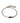 ManoJ BRACCIALE CHARMS CON CORNETTO SMALTATO NERO IN TITANIO, 5 BLACK E CATENA
