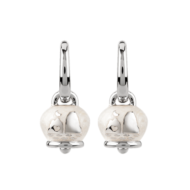 Chantecler Et Voilà Bell Earrings Silver