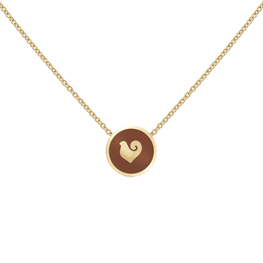 Chantecler Gold Sequin Pendant