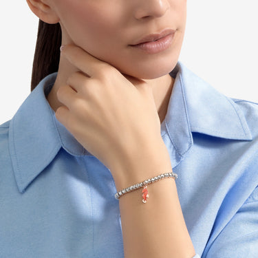 DoDo ciondolo cavalluccio marino oro rosa & smalto