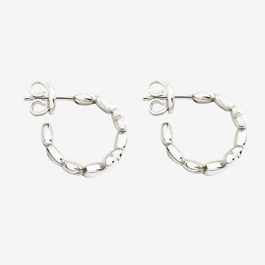 DoDo hoop earrings heart silver