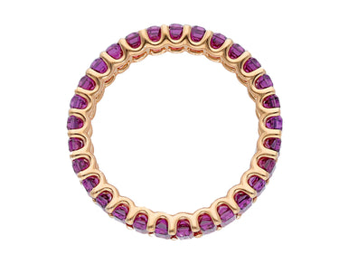 Anello Eternity Ametista