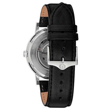 Bulova Clipper Open Automatic Silver
