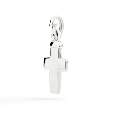 DoDo CIONDOLO MAXI CROCE ARGENTO