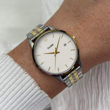 Cluse Minuit Date Bicolor