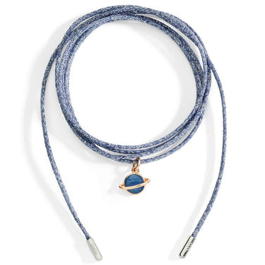 DoDo cordino Blu con terminali in argento