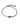 MANO J BRACCIALE CHARMS CON CORNETTO IN TITANIO, 5 BLACK E CATENA