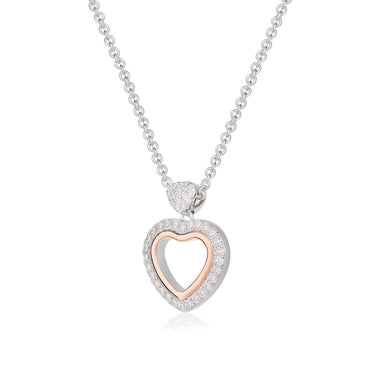 Roberto Giannotti Collana trilogia con ciondolo cuore traforato