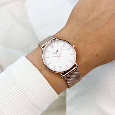 Cluse Minuit Mesh Oro rosa