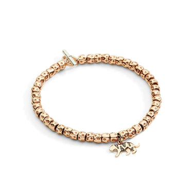 DoDo CIONDOLO TIGRE ORO ROSA & DIAMANTI