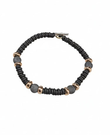 DoDo bracciale rondelle e Pepite Titanio