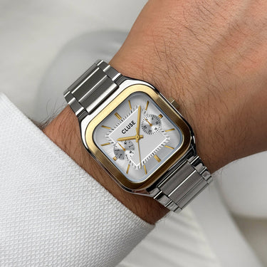 Cluse Quadrus Multifunzione Watch Bicolore