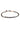 MANO J BRACCIALE UOMO IN TITANIO CON BARRETTA, ZAFFIRI BLU CON UNA CATENA GROUMETTE E ORO ROSSO 9KT